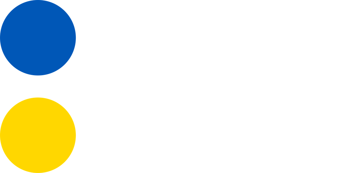 Лого для темних фонів (білий текст)